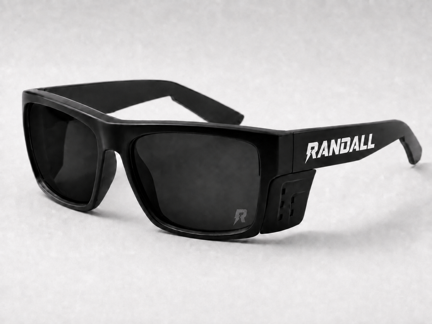 Black RANDALL side-shield safety glasses concept